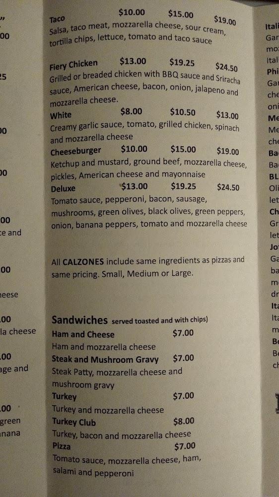 Boone Saloon Menu image 4